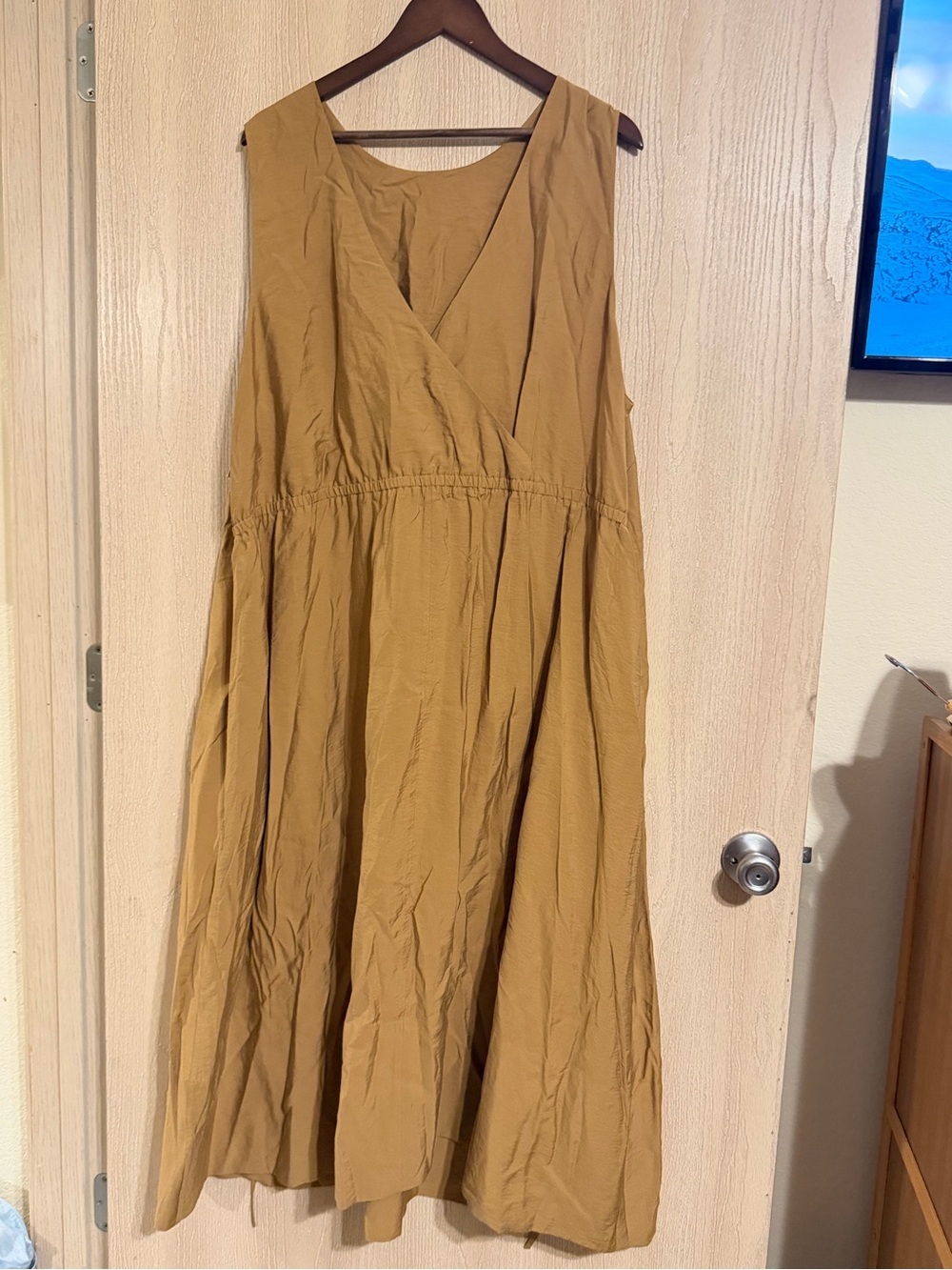 Vince Dress in Tan Khaki